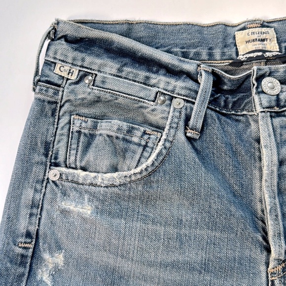 Citizens of Humanity Emerson Slim Fit Boyfriend Jeans Size 24 - Picture 7 of 16